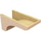 Ekena Millwork 8"W x 16"D x 8"H Wide Legacy Rough Cedar Woodgrain TimberThane Corbel, Primed Tan CORUR08X16X08LGYRCPR - alternate 4